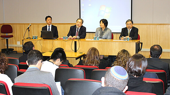 The 10th Mitsui-Sponsored Lecture was held at USP - 2013