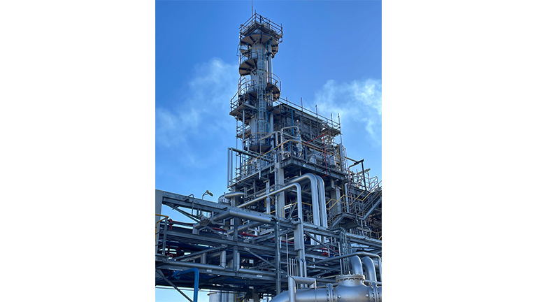 三菱ケミカル油化プラント外観
